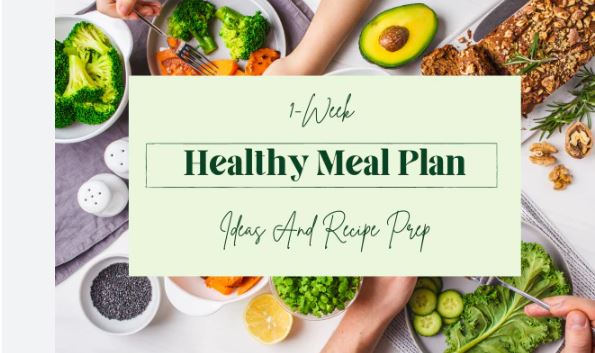 healthy eating meal plan 